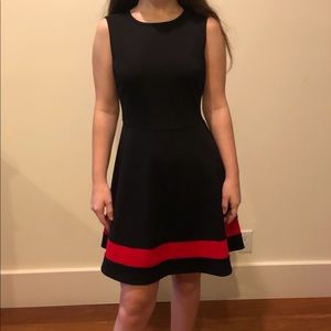 B Darlin Red/Blk Dress from Macy’s